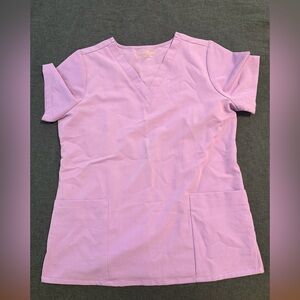 Mandala Women's Short Sleeve Lavender Top